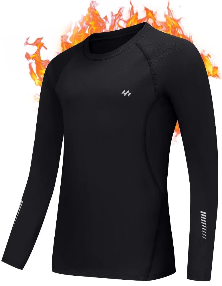 Ewedoos Boys’ Fleece Lined Thermal Shirt