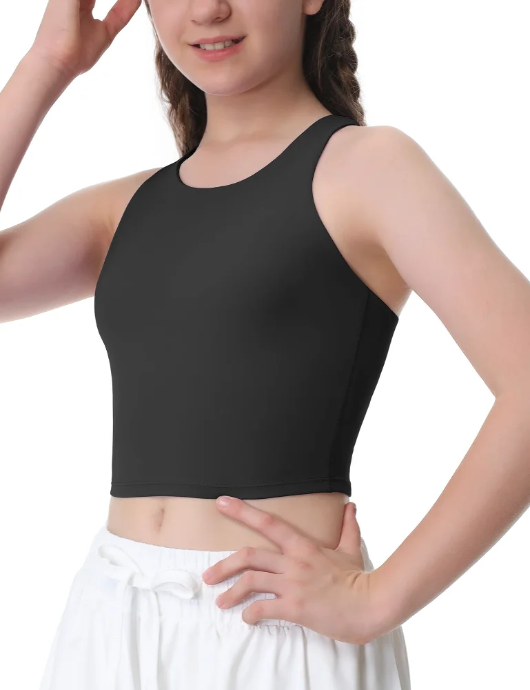 Ewedoos Girls’ Double-Lined Tank Top