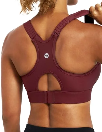 Ewedoos High Impact Racerback Sports Bra