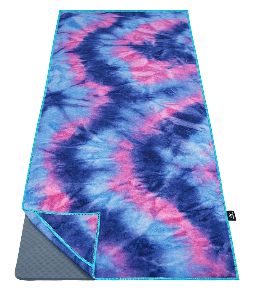 Ewedoos Yoga Mat Towel with Anchor Corners